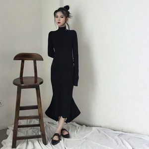 Small Long Sleeve Ruffle dress